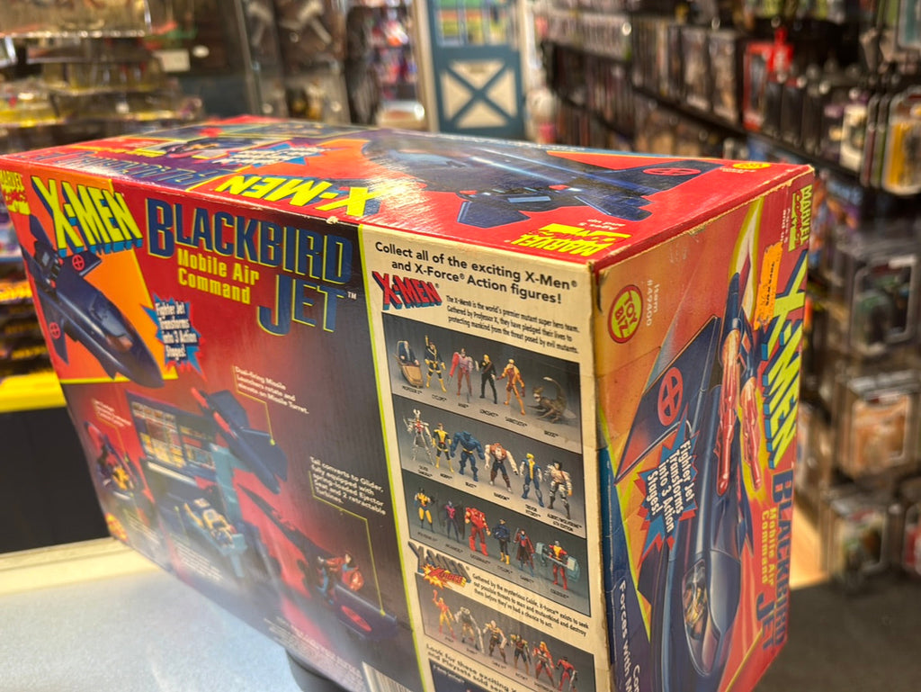 Blackbird Jet Mobile Air Command (Vintage Marvel X-Men, Toybiz) SEALED product image 6, provided for visual reference and