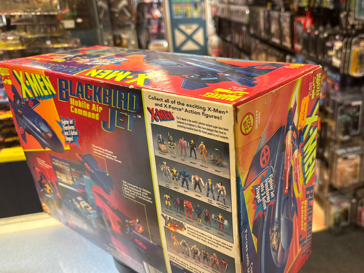 Blackbird Jet Mobile Air Command (Vintage Marvel X-Men, Toybiz) SEALED product image 6, provided for visual reference and