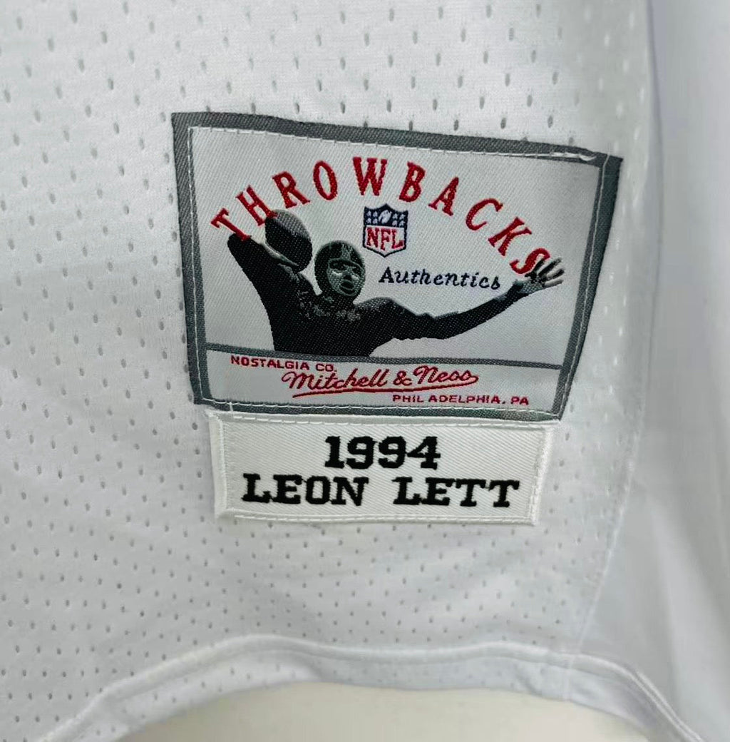 Leon Lett 1994 Dallas Cowboys Official NFL Jersey white product image 3
