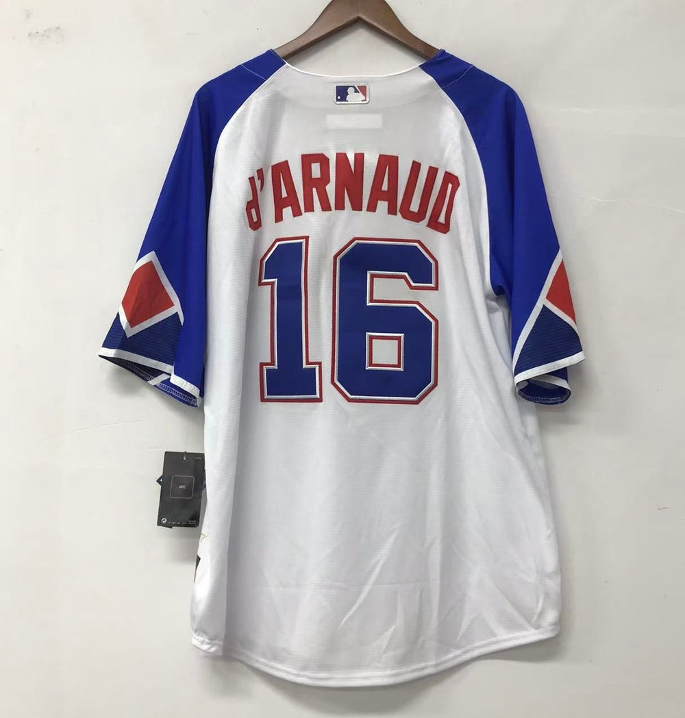 Travis d’Arnaud Atlanta Braves Jersey Nike City Connect