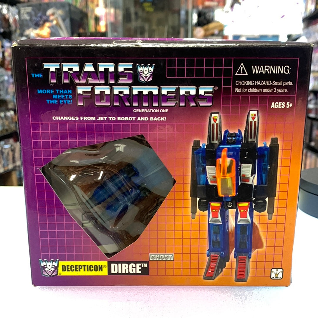 Decepticon Ghost Dirge(Vintage Style Transformer KO, Kingtoys) Open Box product image 1, provided for visual reference and