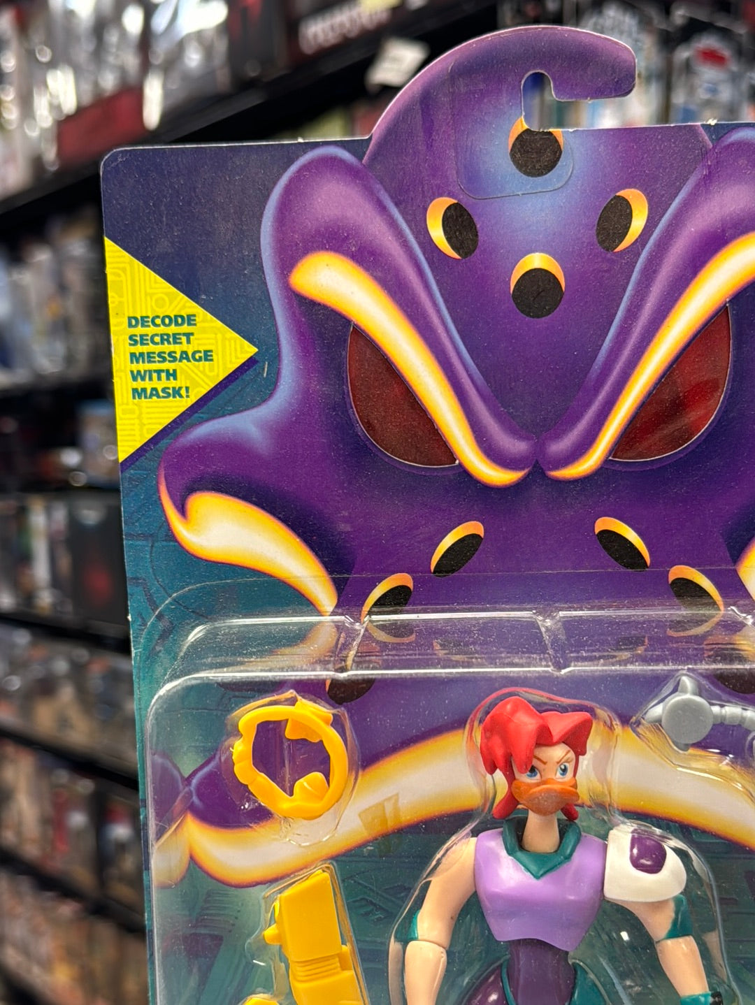 Mallory (Vintage Mighty Ducks, Mattel) SEALED product image 2, provided for visual reference and product detail review