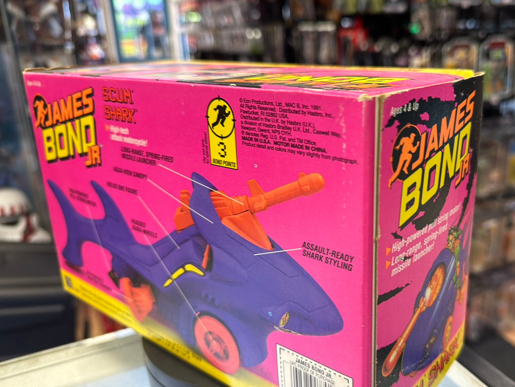 Scum Shark (Vintage James Bond Jr, Hasbro) SEALED product image 8, provided for visual reference and product detail review