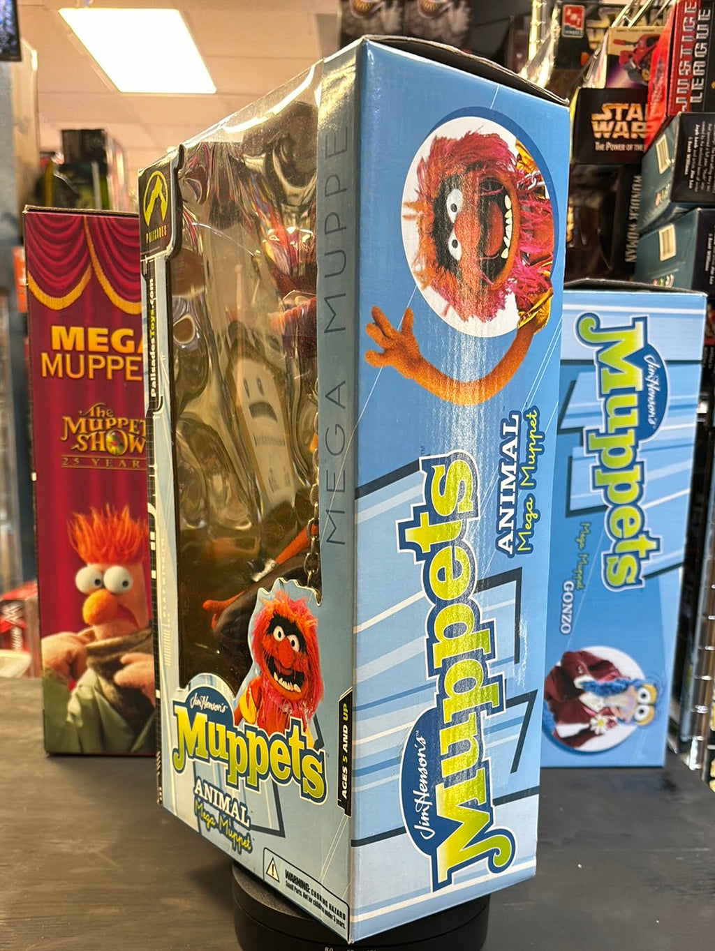 Mega Muppets Animal 12 Inch (Vintage Muppets Show, Palisades) NIB product image 4, provided for visual reference and product