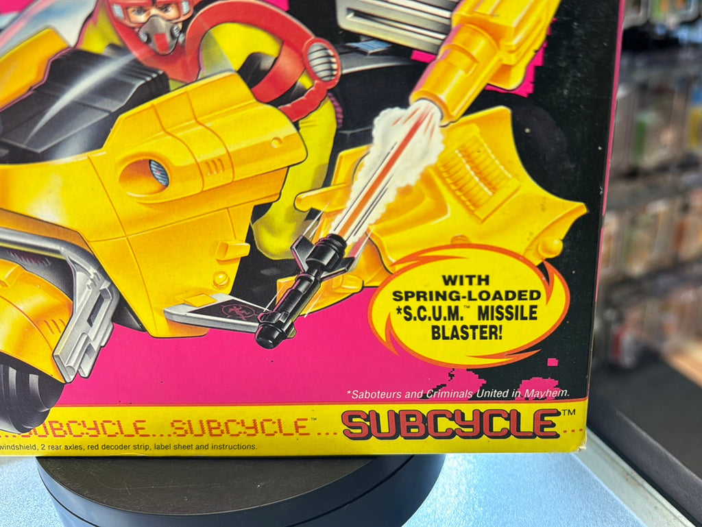 Subcycle (Vintage James Bond Jr, Hasbro) SEALED product image 4, provided for visual reference and product detail review