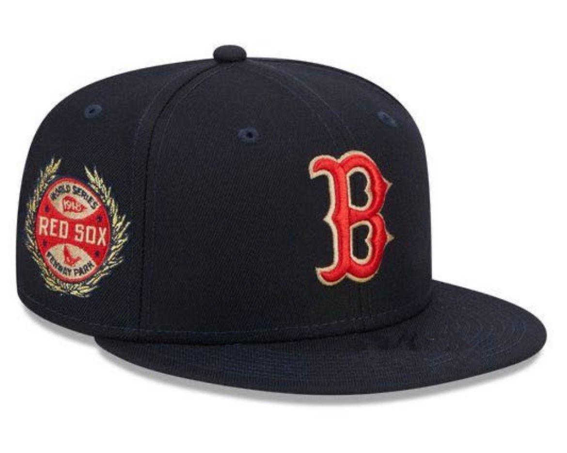 Boston Red Sox official MLB New Era Hat adjustable product image 1