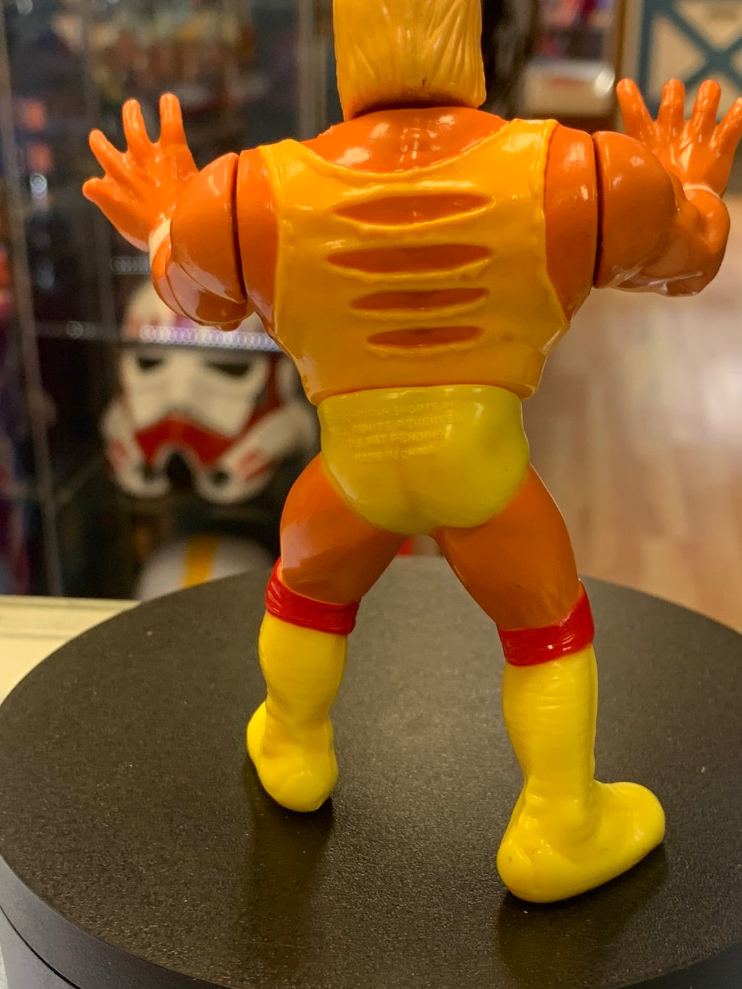 Body Slamming Hulk Hogan 0848 (Vintagw WWF WWE, Hasbro) product image 7, provided for visual reference and product detail