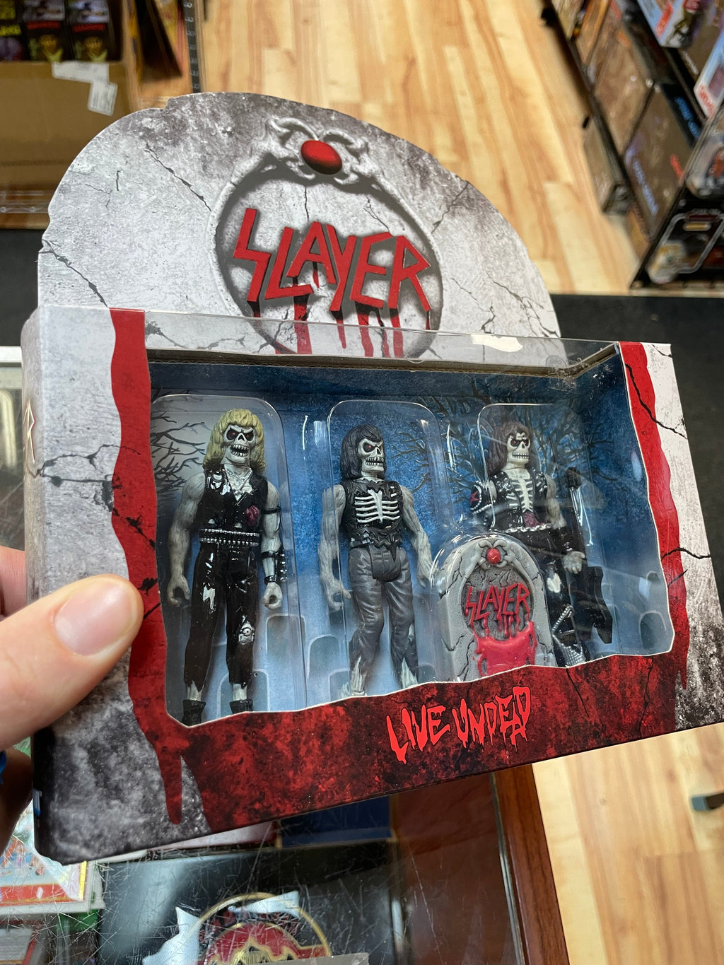 Slayer Live Undead (ReAction, Super7) SEALED product image 8, provided for visual reference and product detail review