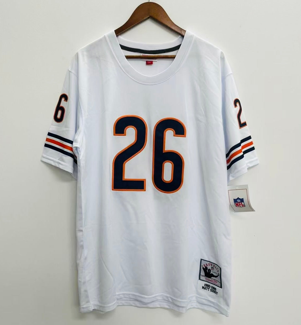 Matt Suhey Chicago Bears NFL Mitchell & Ness Jersey white product image 2