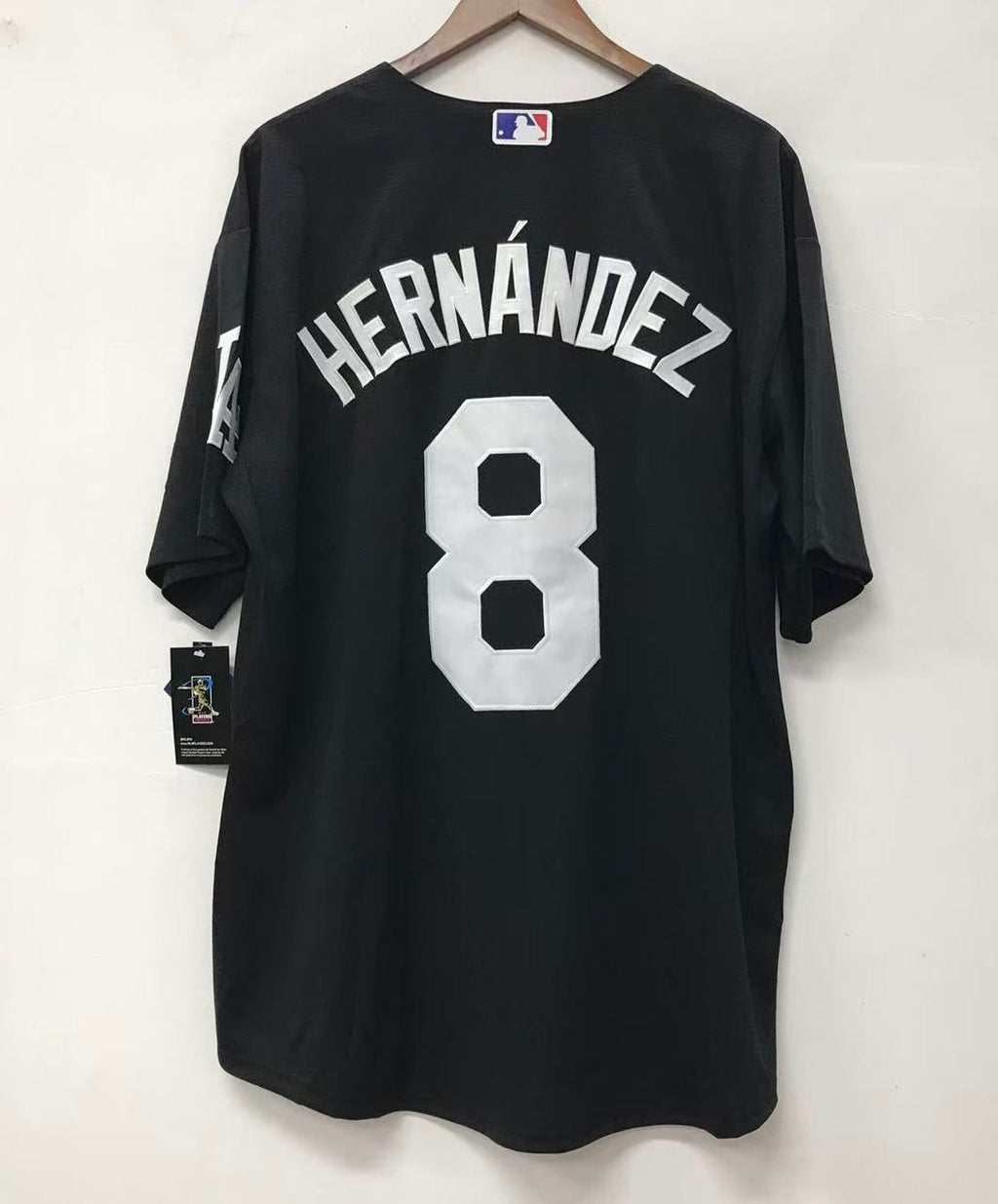 Kike Enrique Hernandez Los Angeles Dodgers Jersey black product image 1