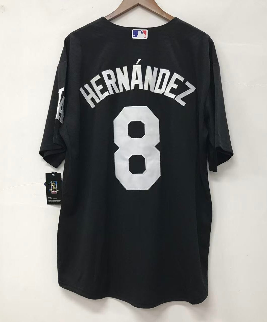 Kike Enrique Hernandez Los Angeles Dodgers Jersey black product image 1