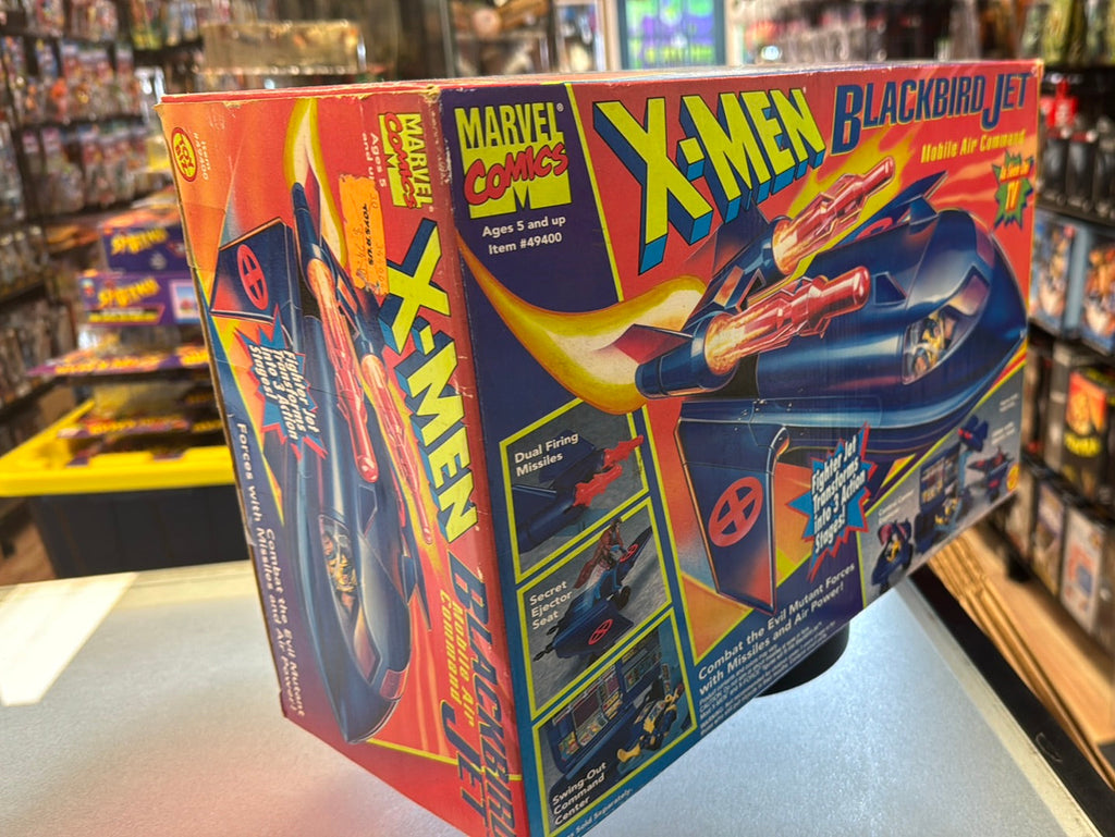 Blackbird Jet Mobile Air Command (Vintage Marvel X-Men, Toybiz) SEALED product image 8, provided for visual reference and