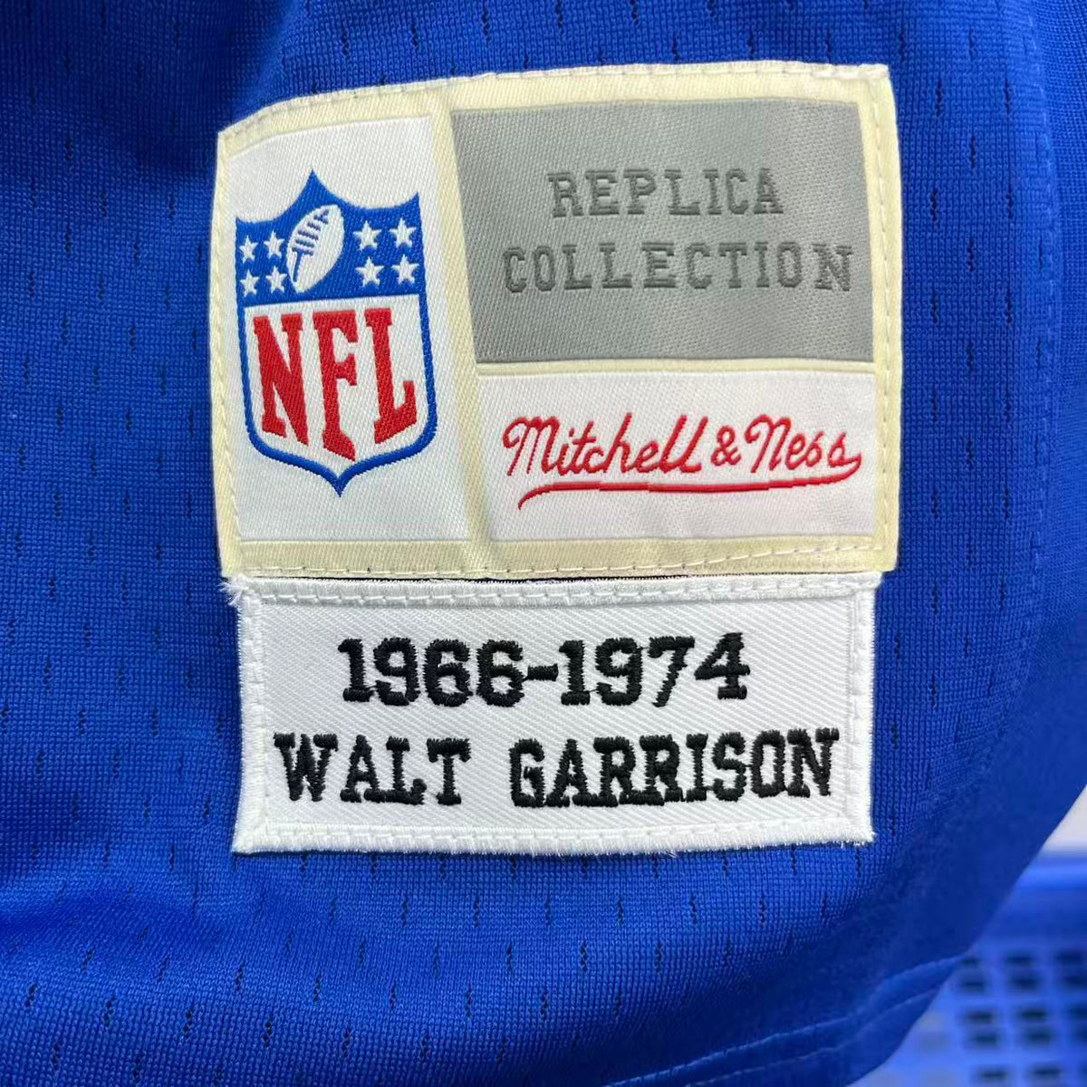Walt Garrison 1969 Dallas Cowboys Official NFL Jersey blue product image 3