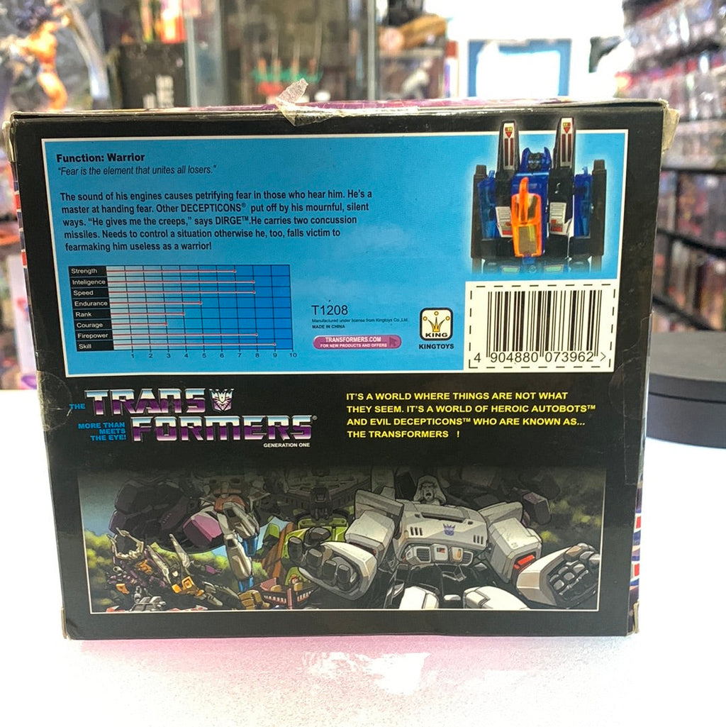 Decepticon Ghost Dirge(Vintage Style Transformer KO, Kingtoys) Open Box product image 5, provided for visual reference and