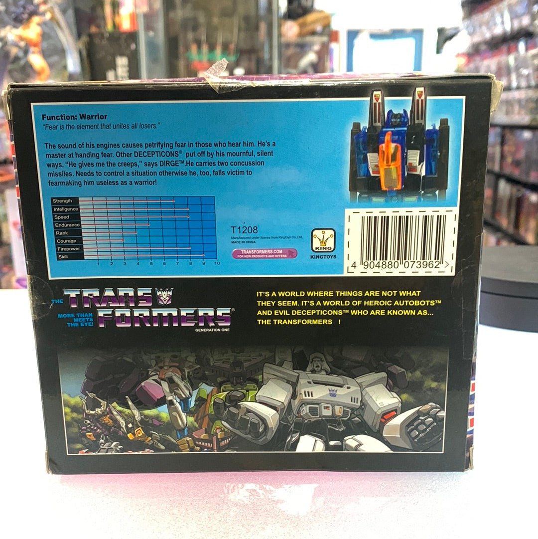 Decepticon Ghost Dirge(Vintage Style Transformer KO, Kingtoys) Open Box product image 5, provided for visual reference and