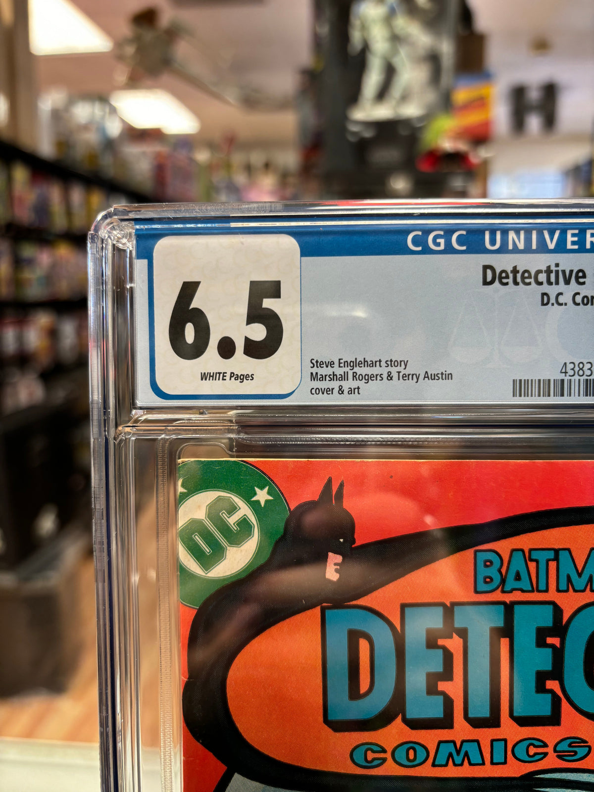 Batman’s Detective Comics #474 (CGC Graded 6.5 White, DC Comics) **Deadshot/Penguin** product image 2, provided for visual