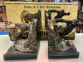 Kong & V-Rex Bookends Statue (Weta, King Kong) Open Box product image 1, provided for visual reference and product detail