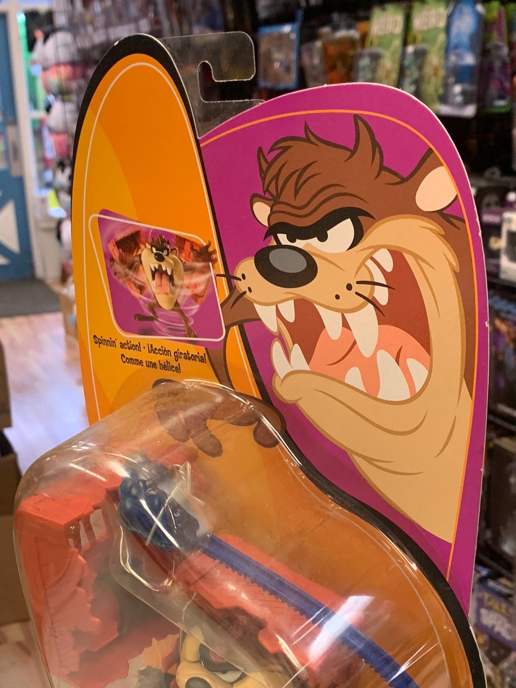 Taz Mainian Devil (Vintage Looney Tunes, Mattel) SEALEDn product image 12, provided for visual reference and product detail