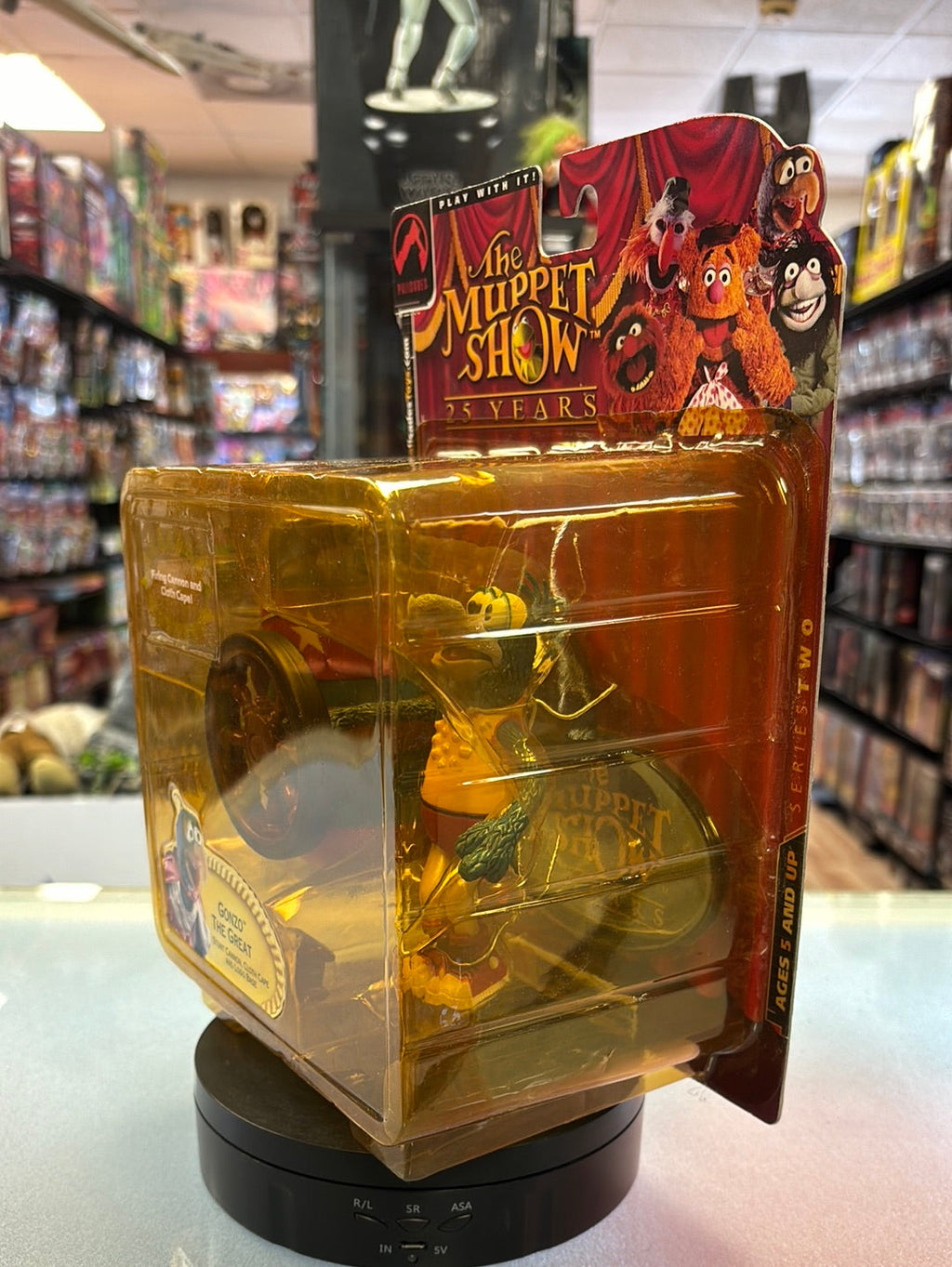 Gonzo the Great (Vintage Muppets Show 25 Years, Palisades) SEALED product image 4, provided for visual reference and product