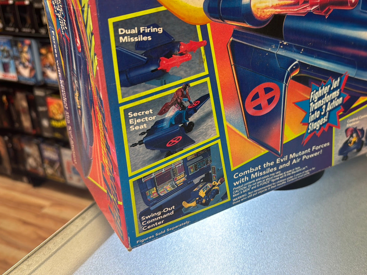 Blackbird Jet Mobile Air Command (Vintage Marvel X-Men, Toybiz) SEALED product image 3, provided for visual reference and