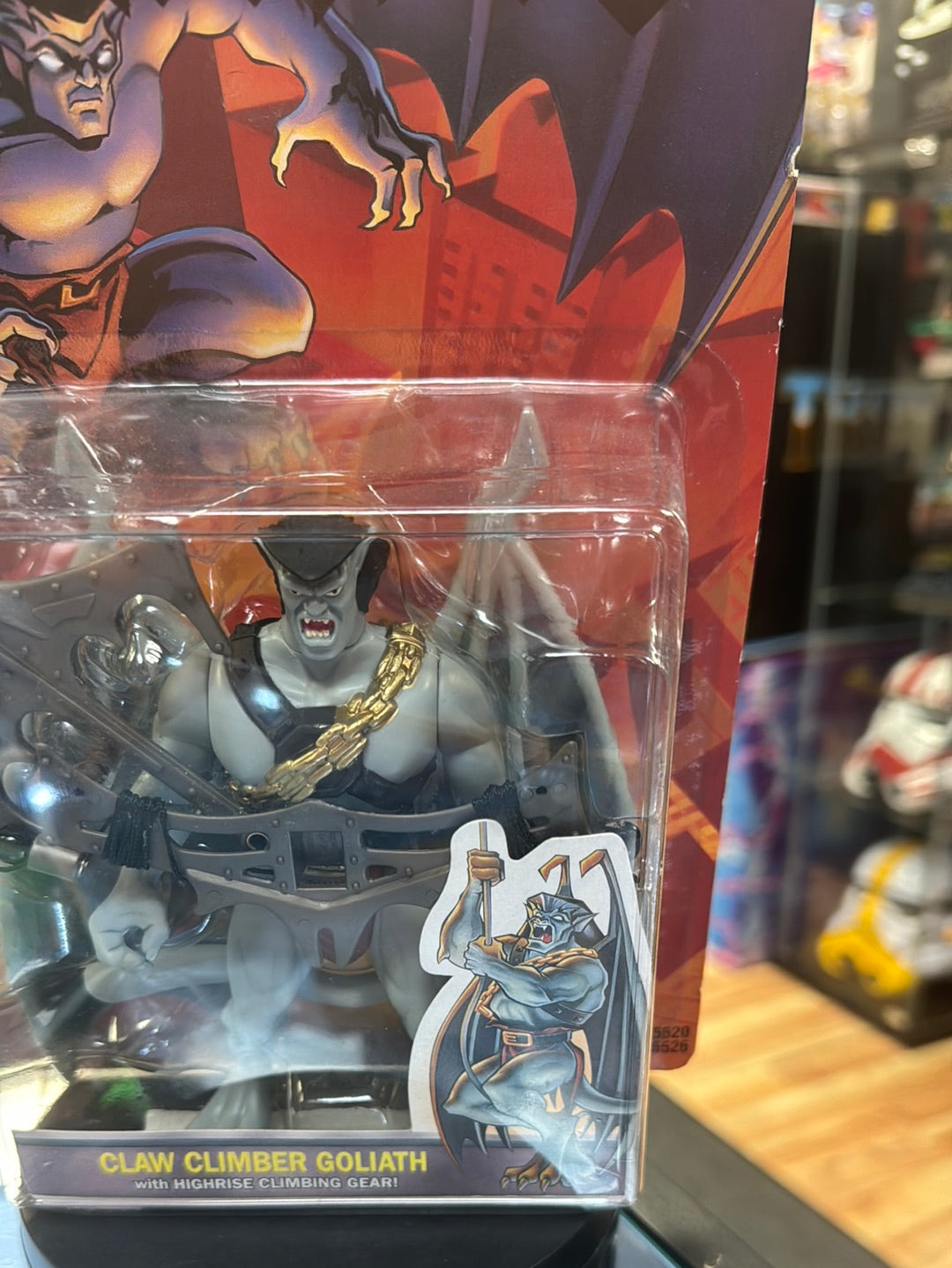 Claw Climber Goliath 0564 (Vintage Gargoyles, Playmates) SEALED product image 4, provided for visual reference and product