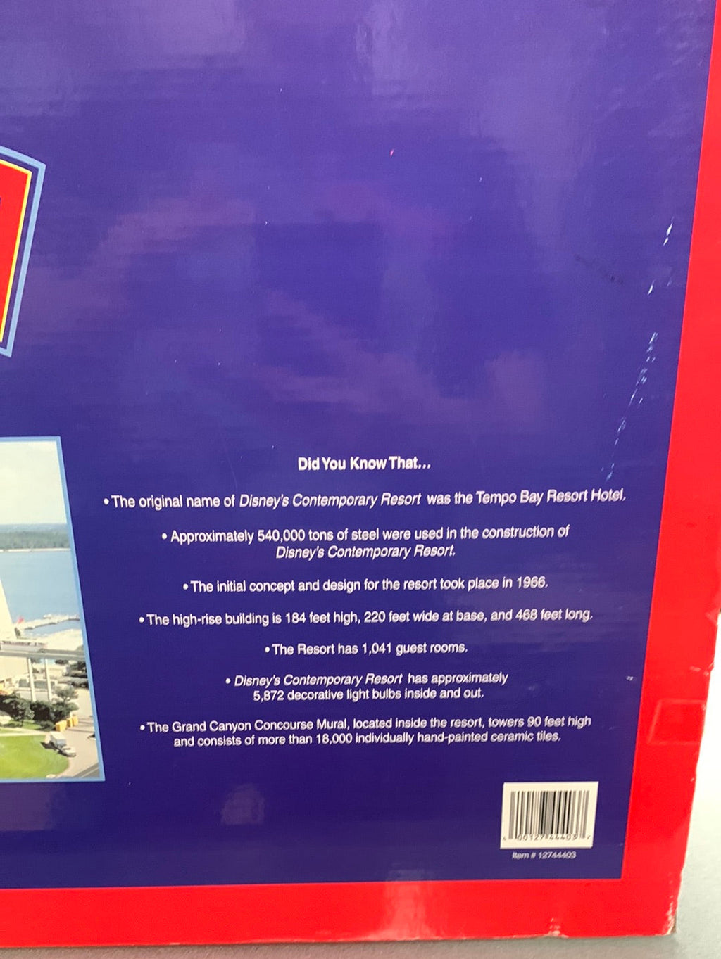 Contemporary Resort Monorail Toy Accessory (Mickey Mouse, Walt Disney World) Sealed product image 5, provided for visual
