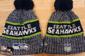 Seattle Seahawks NFL New Era winter Hat with Pom product image 1