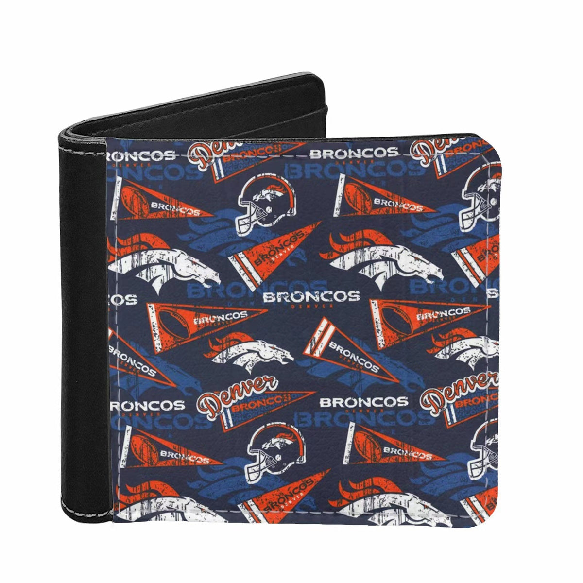 Denver Broncos Retro throwback logo Team NFL Wallet product image 1