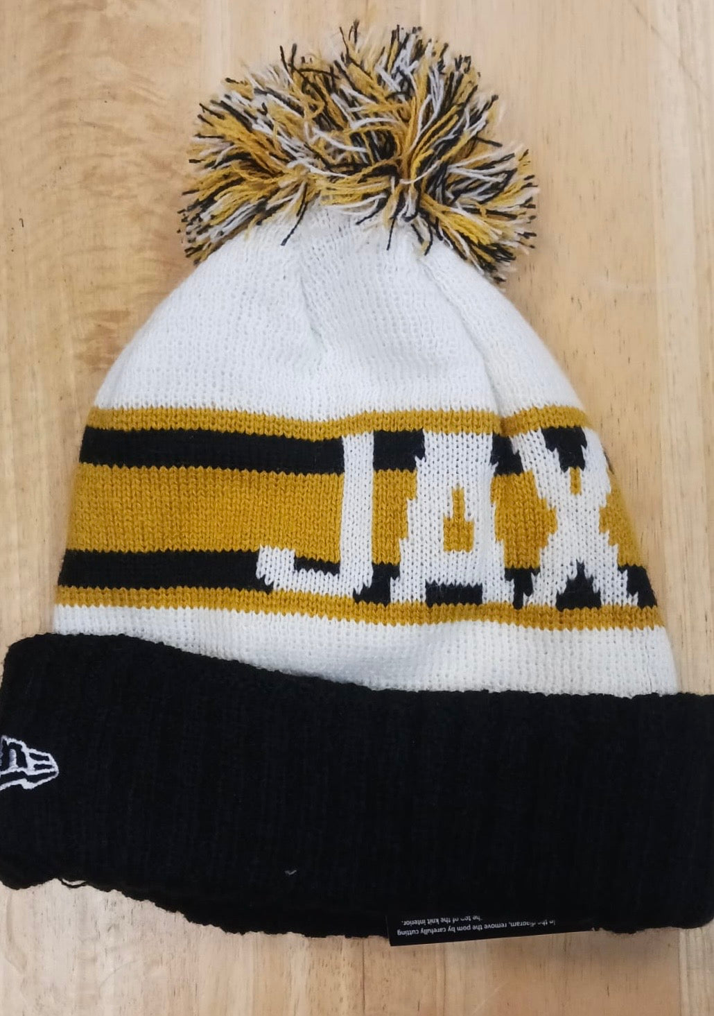Jacksonville Jaguars NFL New Era winter knit Hat with Pom product image 2