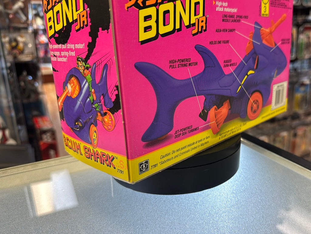 Scum Shark (Vintage James Bond Jr, Hasbro) SEALED product image 7, provided for visual reference and product detail review