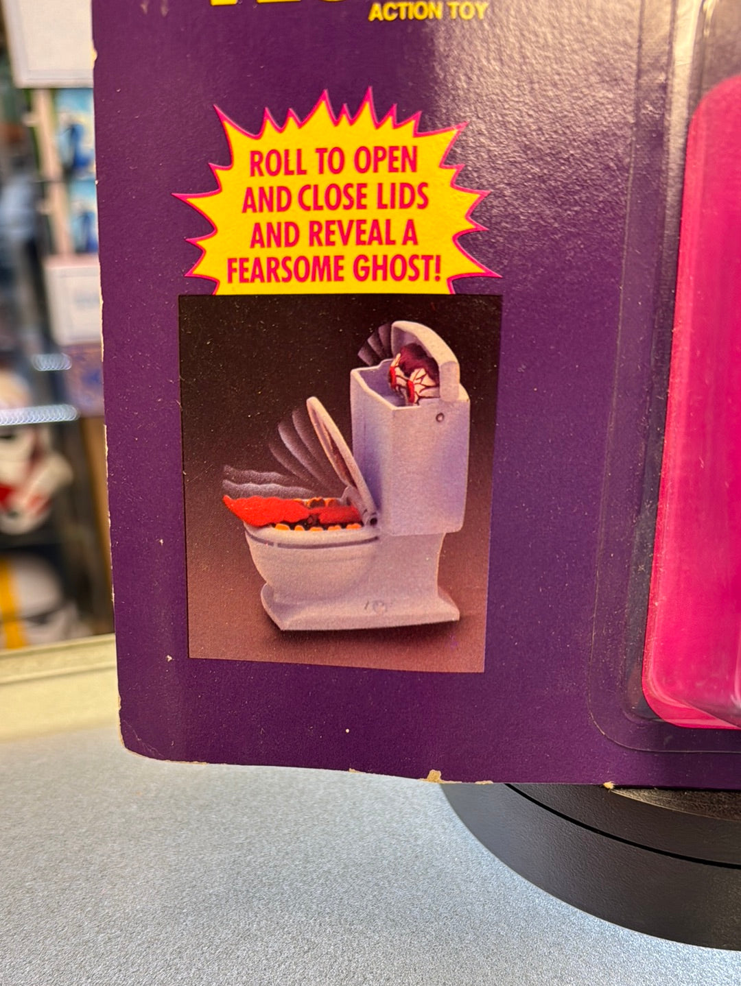 Fearsome Flush 1691 (Vintage Ghostbusters, Kenner) SEALED product image 7, provided for visual reference and product detail