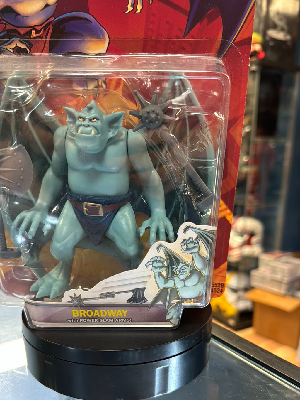 Broadway 0550 (Vintage Gargoyles, Playmates) SEALED product image 4, provided for visual reference and product detail review