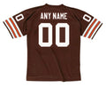 Any name & Number Classic Cleveland Browns NFL Mitchell & product image 1