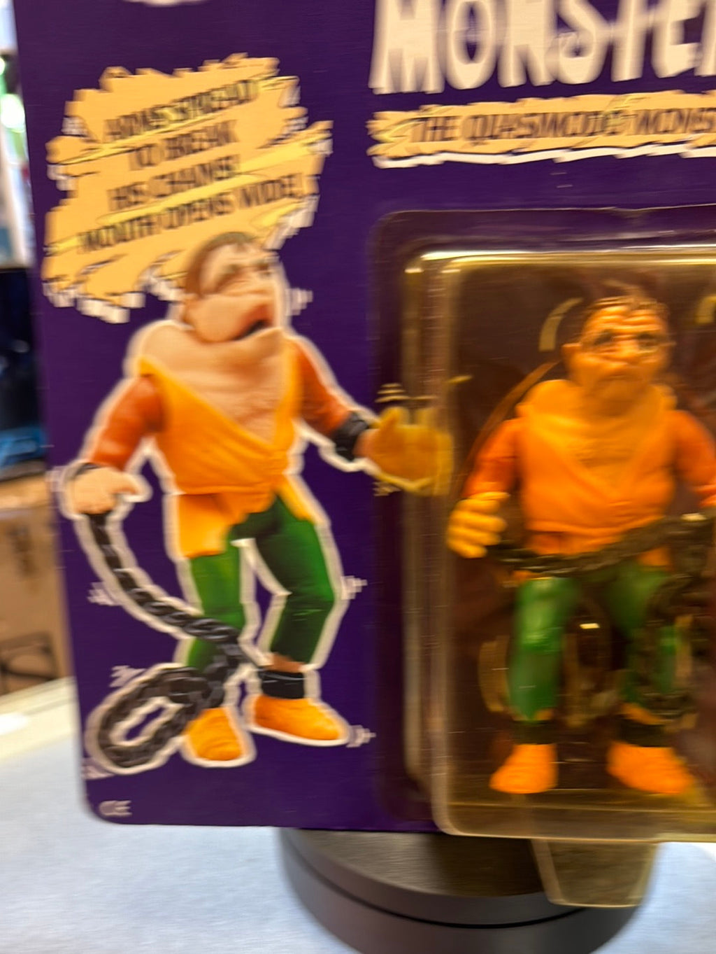 Quasimodo Monster 1400 (Vintage Ghostbusters, Kenner) SEALED product image 4, provided for visual reference and product
