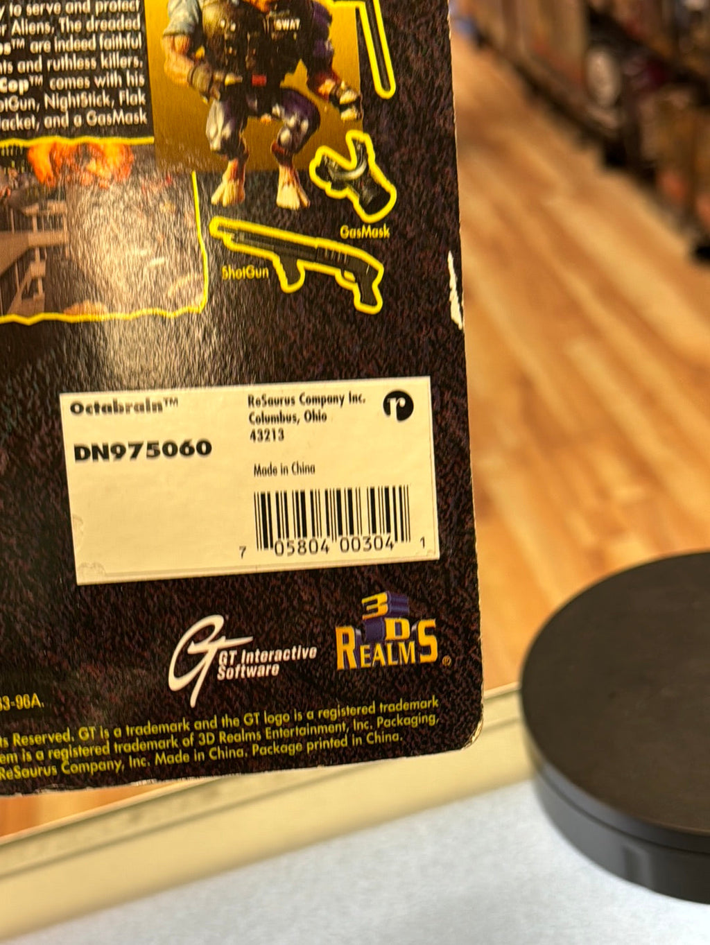 Octabrain (Vintage Duke Nukem, ReSaurus) SEALED product image 18, provided for visual reference and product detail review