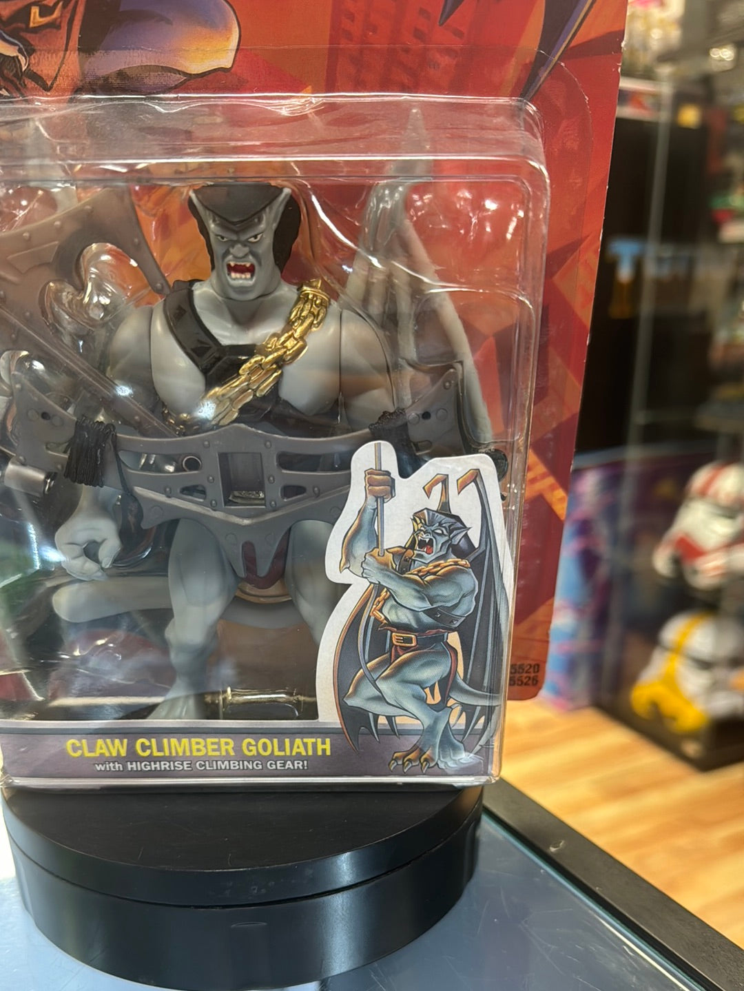 Claw Climber Goliath 0564 (Vintage Gargoyles, Playmates) SEALED product image 5, provided for visual reference and product