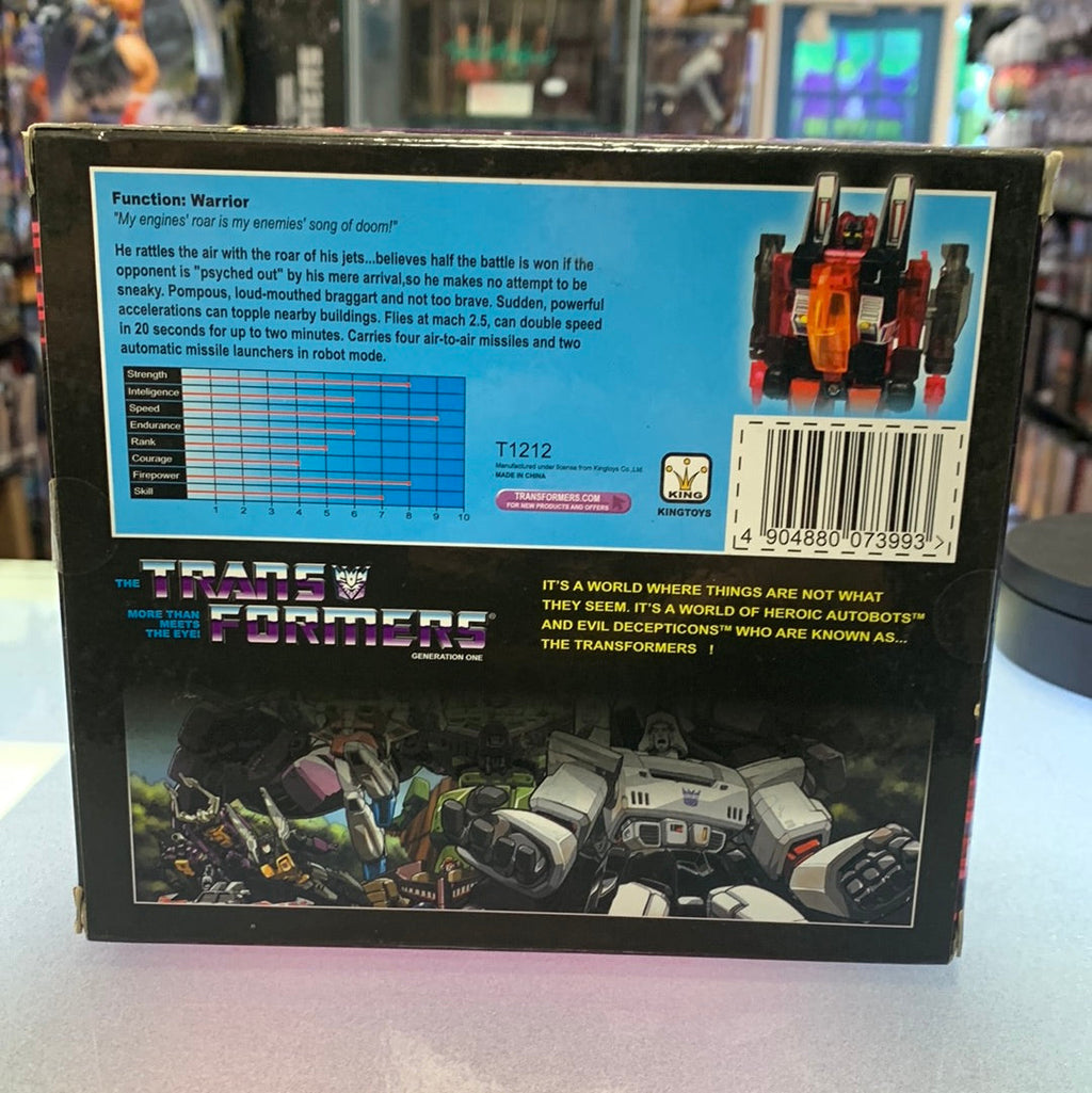 Decepticon Ghost Thrust(Vintage Style Transformer KO, Kingtoys) Open Box product image 6, provided for visual reference and