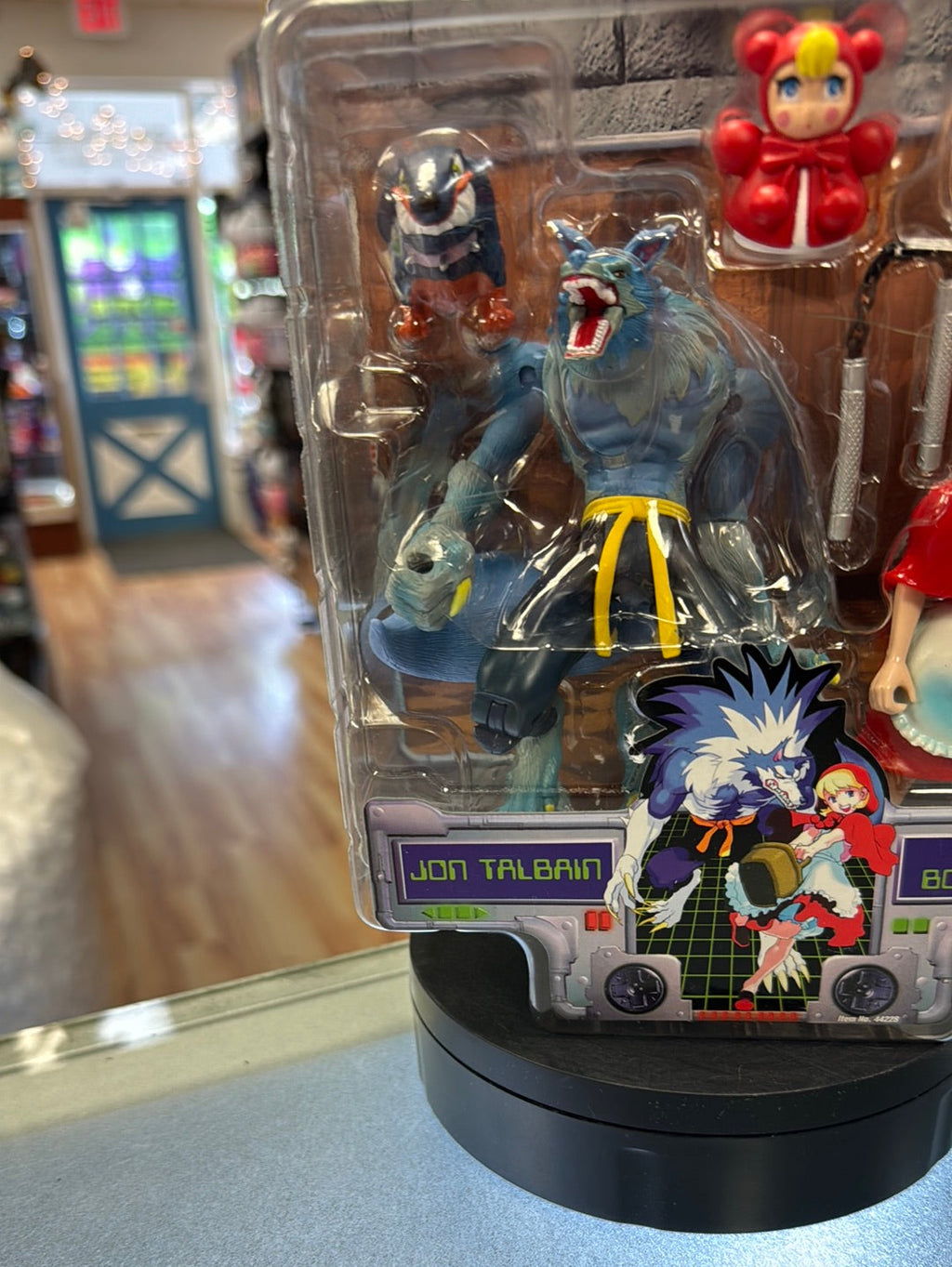 Jon Talbain & Baby Bonnie Hood 0311(Vintage Darkstalkers, Toybiz) Sealed product image 6, provided for visual reference and