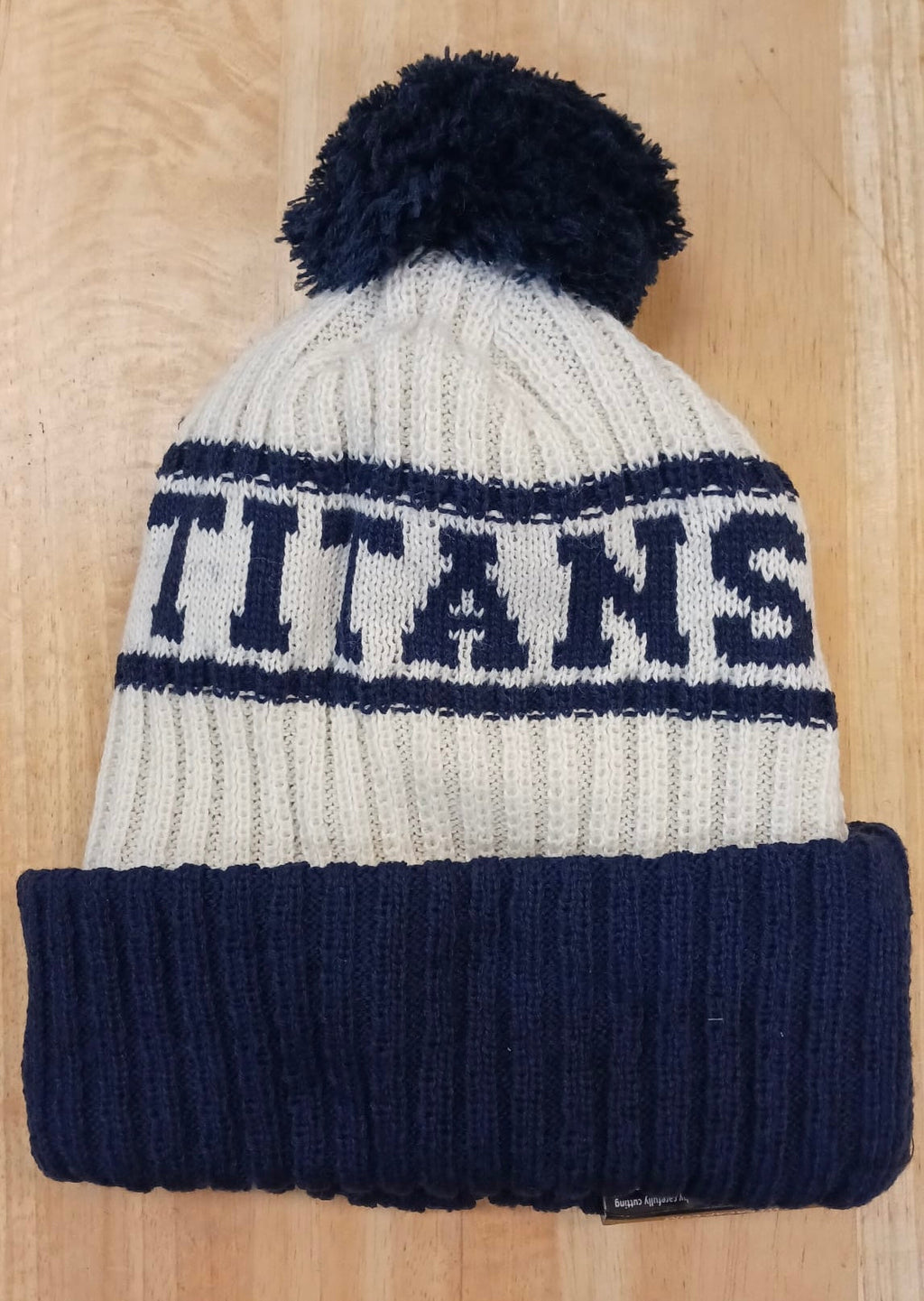 Tennessee Titans Official NFL New Era winter Hat with Pom product image 2