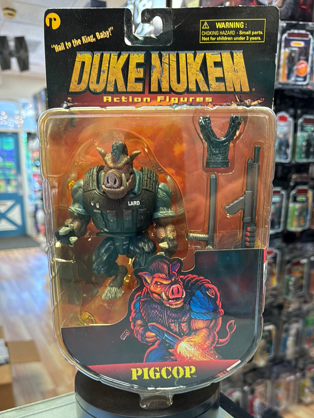 Pigcop (Vintage Duke Nukem, ReSaurus) SEALED product image 1, provided for visual reference and product detail review