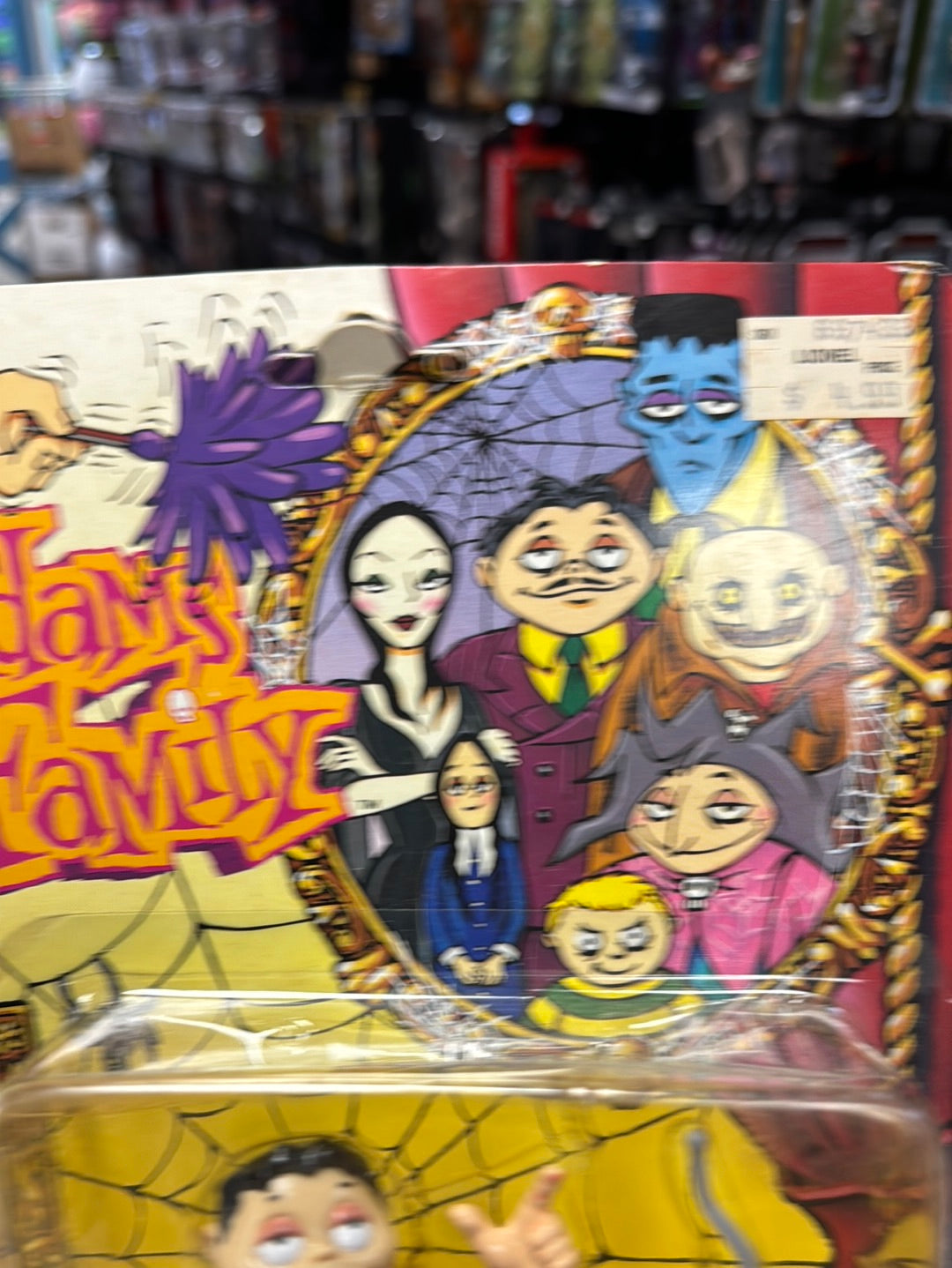 Gomez 0506 (Vintage Addams Family, Playmates) SEALED product image 2, provided for visual reference and product detail review