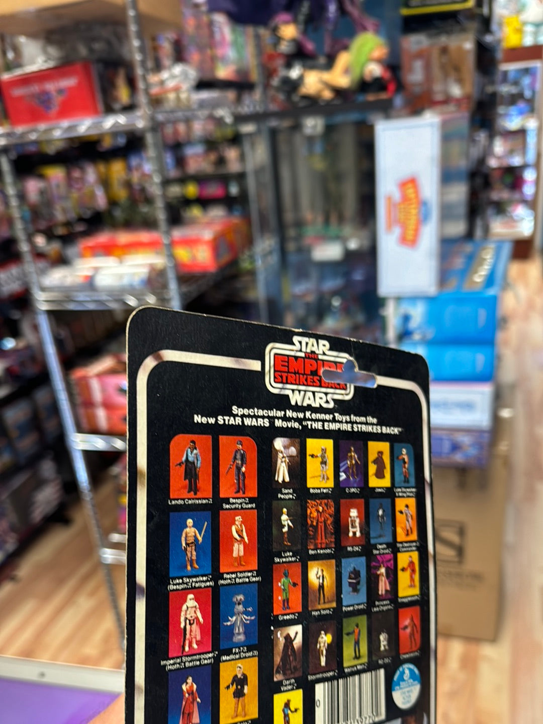 IG-88 Bounty Hunter ESB 31A 1713 (Vintage Star Wars, Kenner) SEALED product image 10, provided for visual reference and