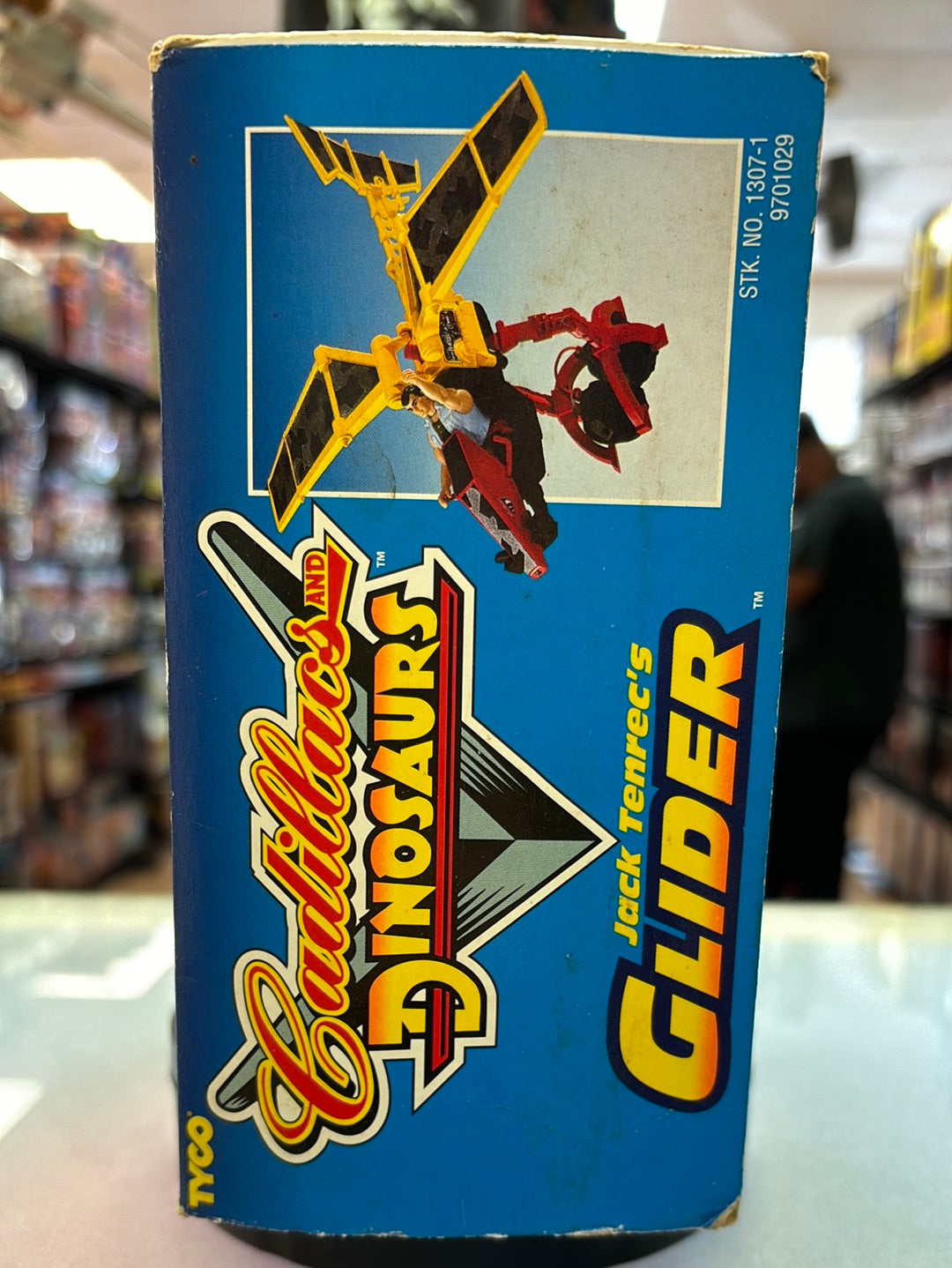 Jack Tenrec’s Glider (Vintage Cadillacs and Dinosaurs, Tyco) SEALED product image 3, provided for visual reference and