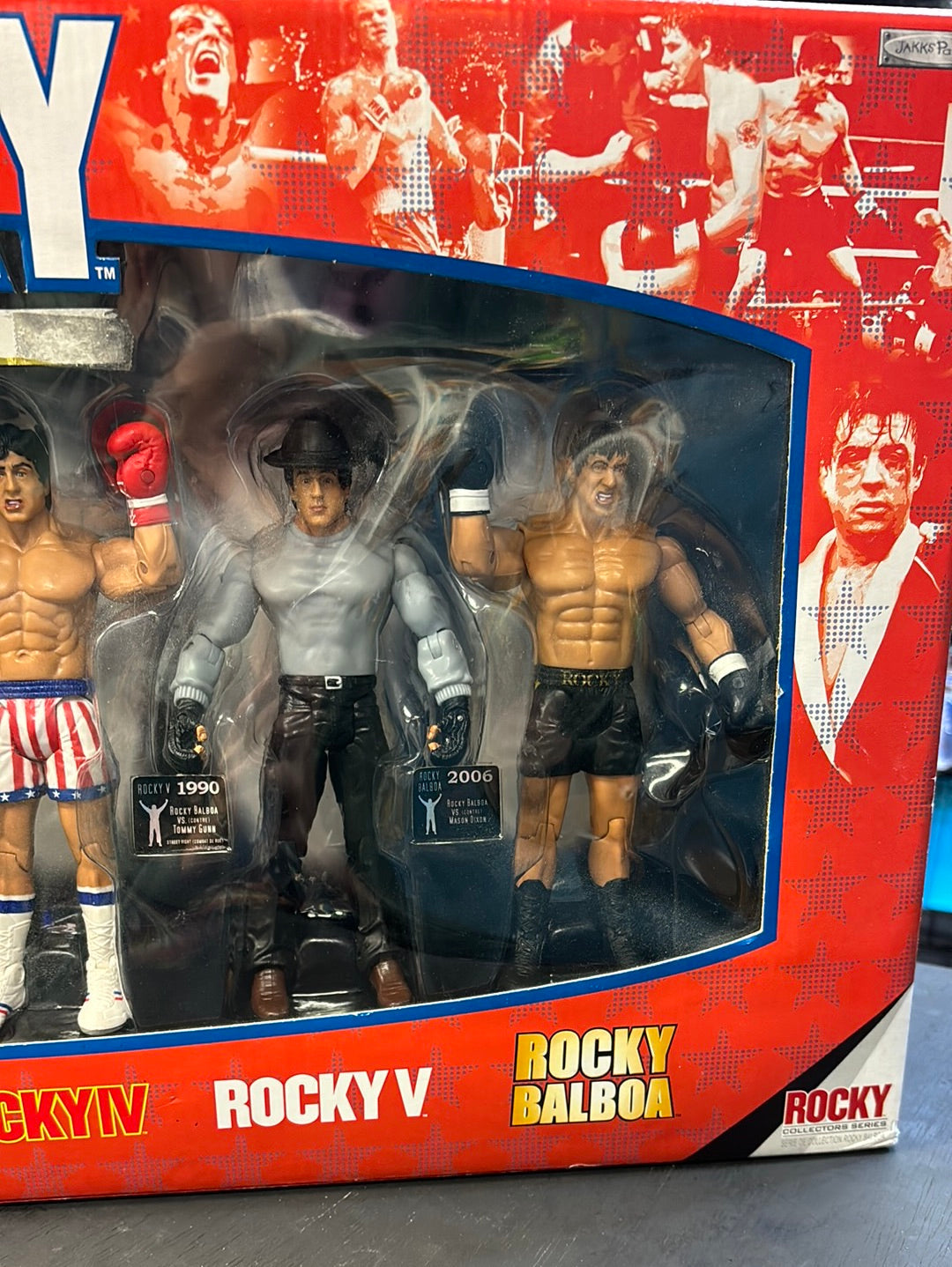 Rocky 30th Celebrations 6-Pack (Rocky, Jakks Pacific) SEALED product image 4, provided for visual reference and product