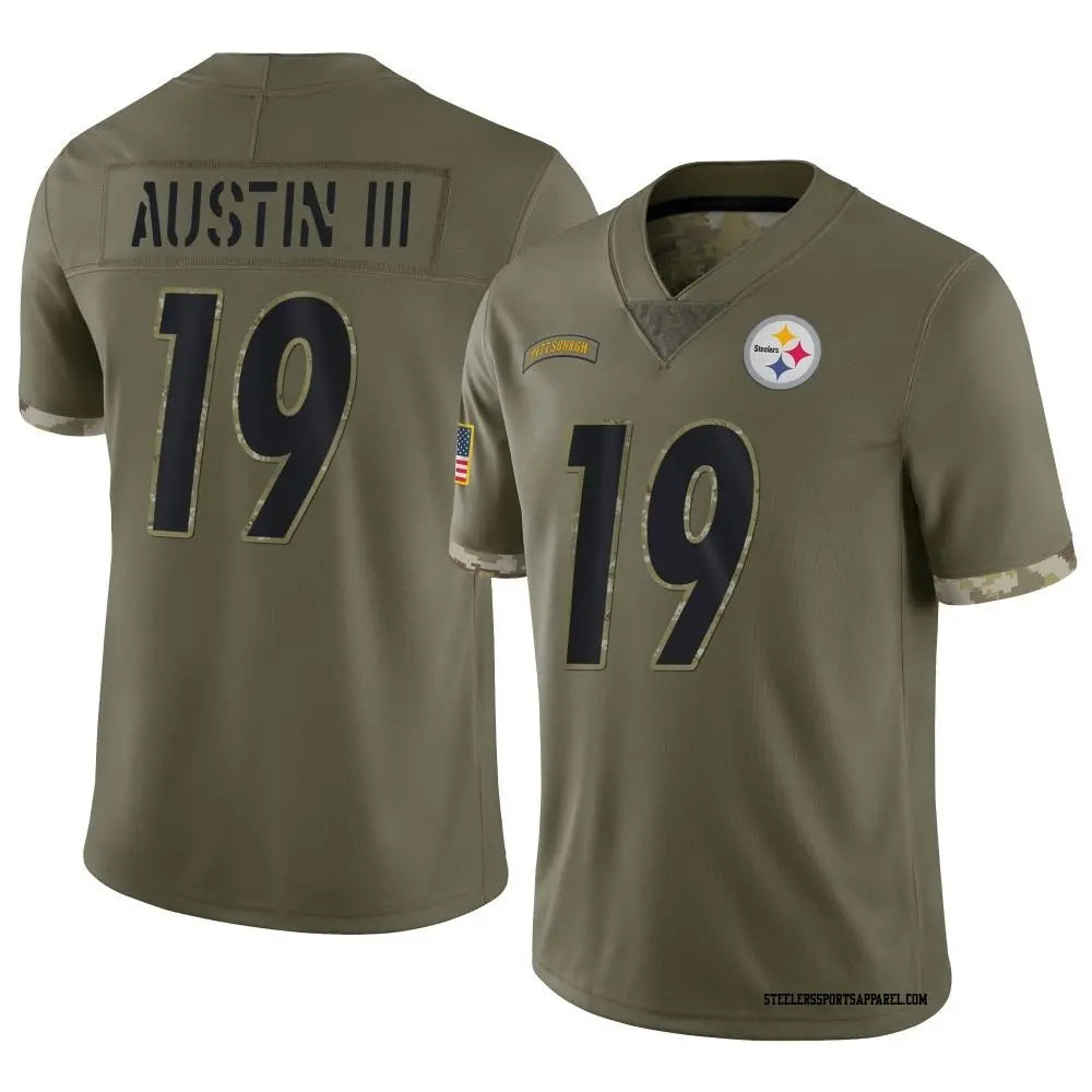 Calvin Austin III Pittsburgh Steelers Official NFL Salute
