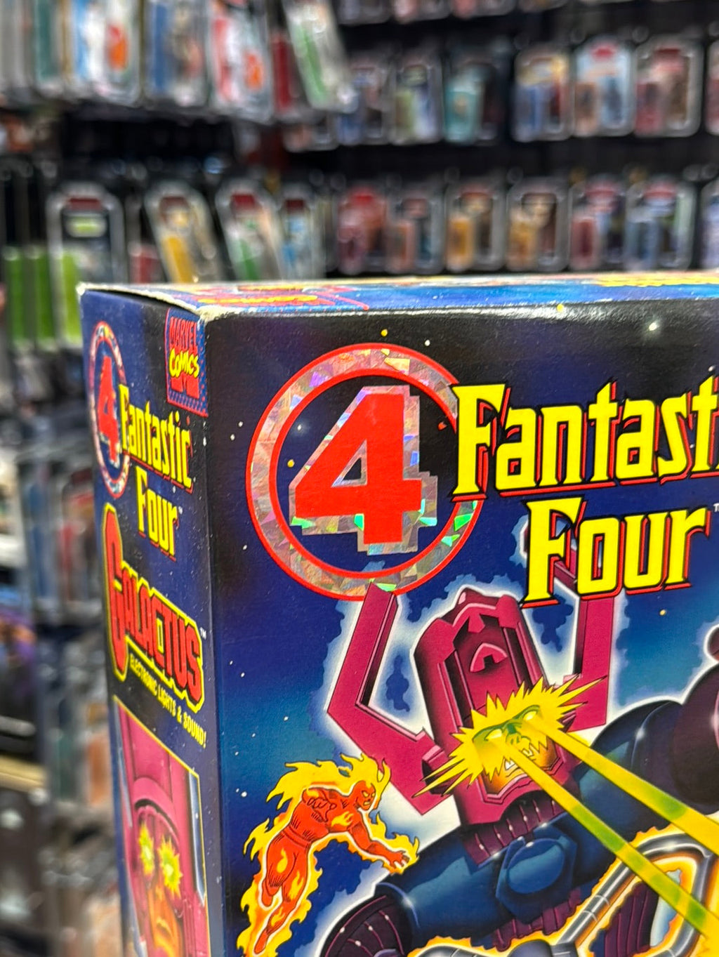 Electronic Lights & Sound Galactus (Vintage Marvel Fantastic Four, Toybiz) SEALED product image 4, provided for visual