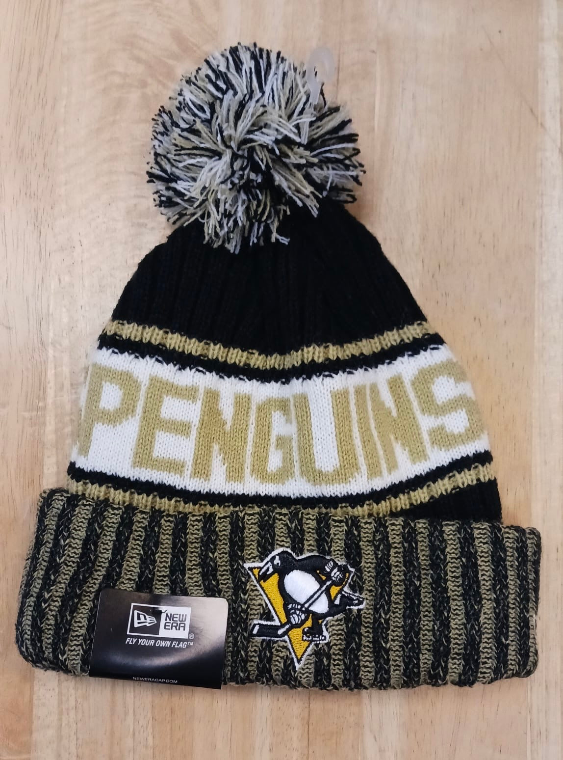 Pittsburgh Penguins NHL New Era winter Hat with Pom product image 1