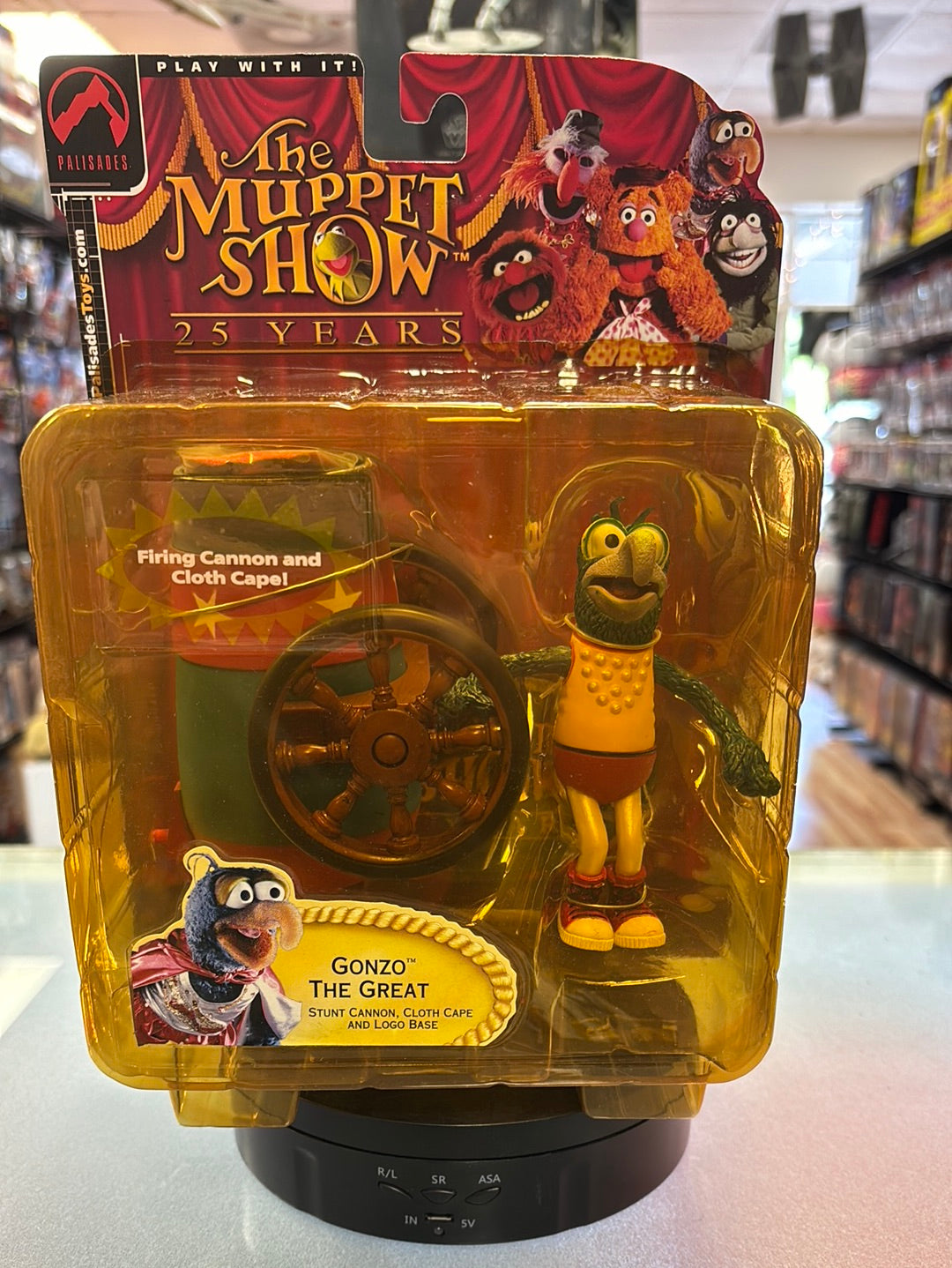 Gonzo the Great (Vintage Muppets Show 25 Years, Palisades) SEALED product image 1, provided for visual reference and product