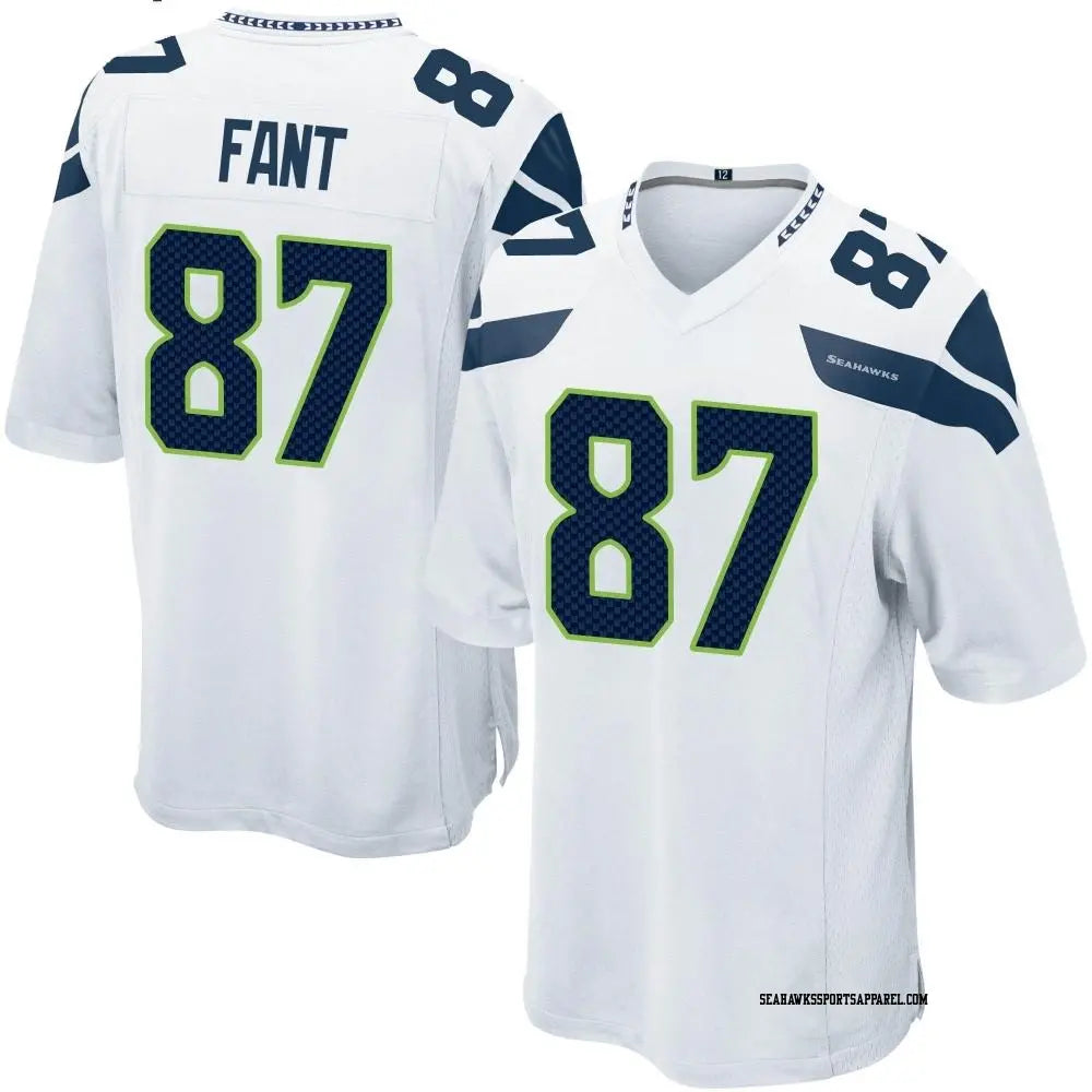 Noah Fant Seattle Seahawks Official NFL Jersey Nike white
