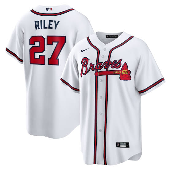 Austin Riley Atlanta Braves Official MLB Nike Jersey White product image 1